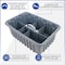 American Built Pro Pro-Grade Tool Tote, Polyethylene, Gray, 19 in W x 11 in D x 6 in H T1050 P1 - alternate 4
